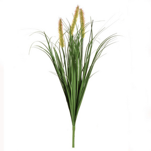 Artificial Plants Onion Grass Greenery PVC Grass Stems Wheat Grass for Indoor Outdoor Home Garden Decor