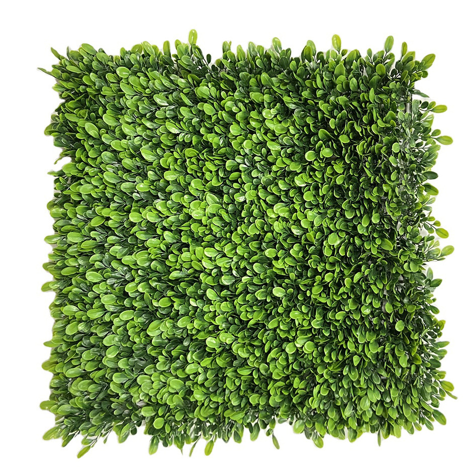 50*50cm artificial Ruyi leaf grass Wall plants Grass for wedding Garden Hedge Fence Backyard decor