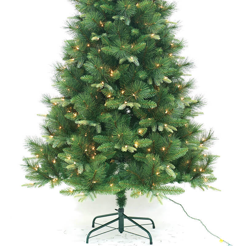 Green 7ft 210cm Artificial PVC Christmas Tree With Metal Stand Indoor Outdoor Holiday Xmas Decoration Arbre De Noel Navidad