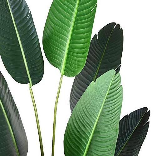 High Simulation Indoor Outdoor Decor 140 cm 180cm 240cm Big Fake Tropical Banana Artificial Plastic Bird Of Paradise Plant Tree