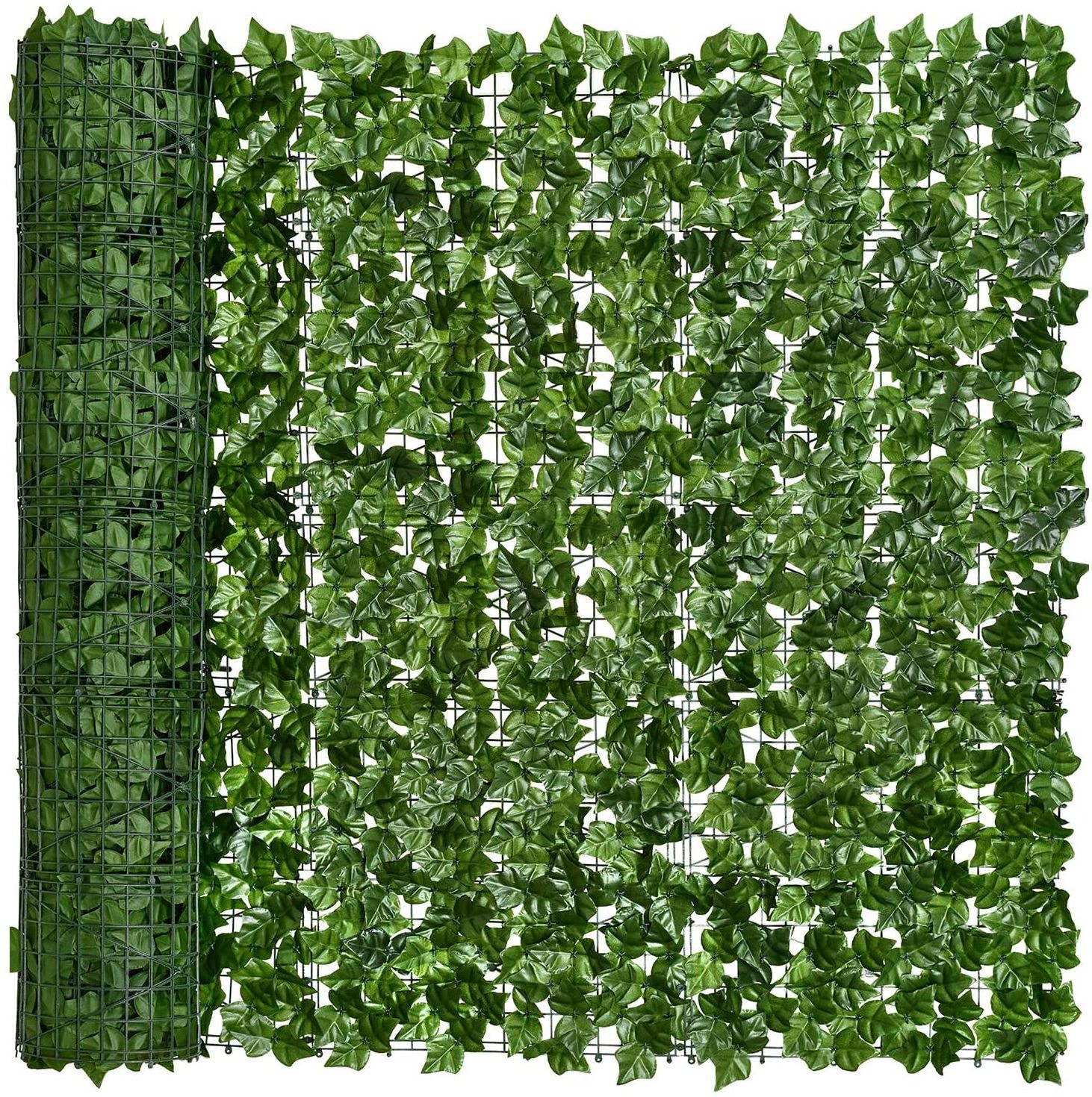 Artificial Hedges Fence Faux Ivy Vine Leaf Decoration Artificial Ivy Privacy Fence Garden Decor for Outdoor Indoor Eco-friendly