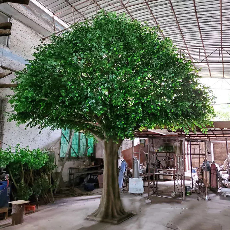 Custom High Simulation Banyan Trees Large Outdoor Big Artificial Ficus Tree For Garden Centerpiece Decoration 2m 3m 4m 5m