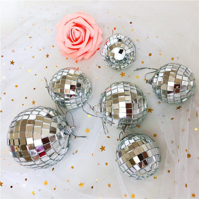 6cm disco balls promotional small cheap mini disco lights mirror ball