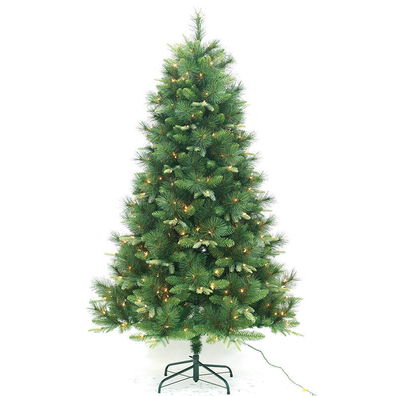 Green 7ft 210cm Artificial PVC Christmas Tree With Metal Stand Indoor Outdoor Holiday Xmas Decoration Arbre De Noel Navidad