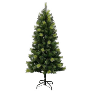 Senmasine Custom 6ft 7ft Pink Yellow Green PVC PE Pine Needle Artificial Christmas Tree For Outdoor Indoor Xmas Decor Factory