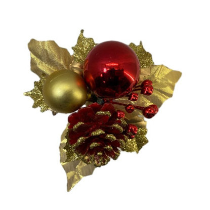 Senmasine pinecone artificial picks for Christmas DIY wreath tree ornaments Holiday Home decoration