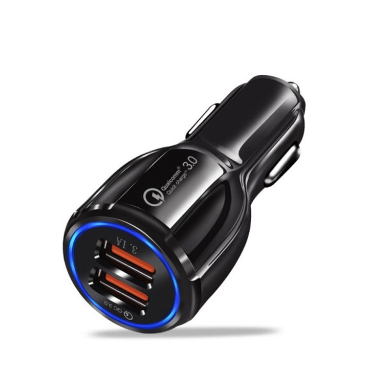 best selling products 2021 in usa fast 3.0A dual usb charger tablet technology  car charger