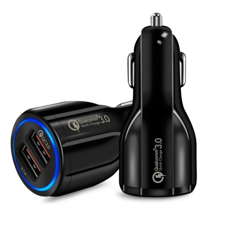 best selling products 2021 in usa fast 3.0A dual usb charger tablet technology  car charger