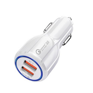 best selling products 2021 in usa fast 3.0A dual usb charger tablet technology  car charger