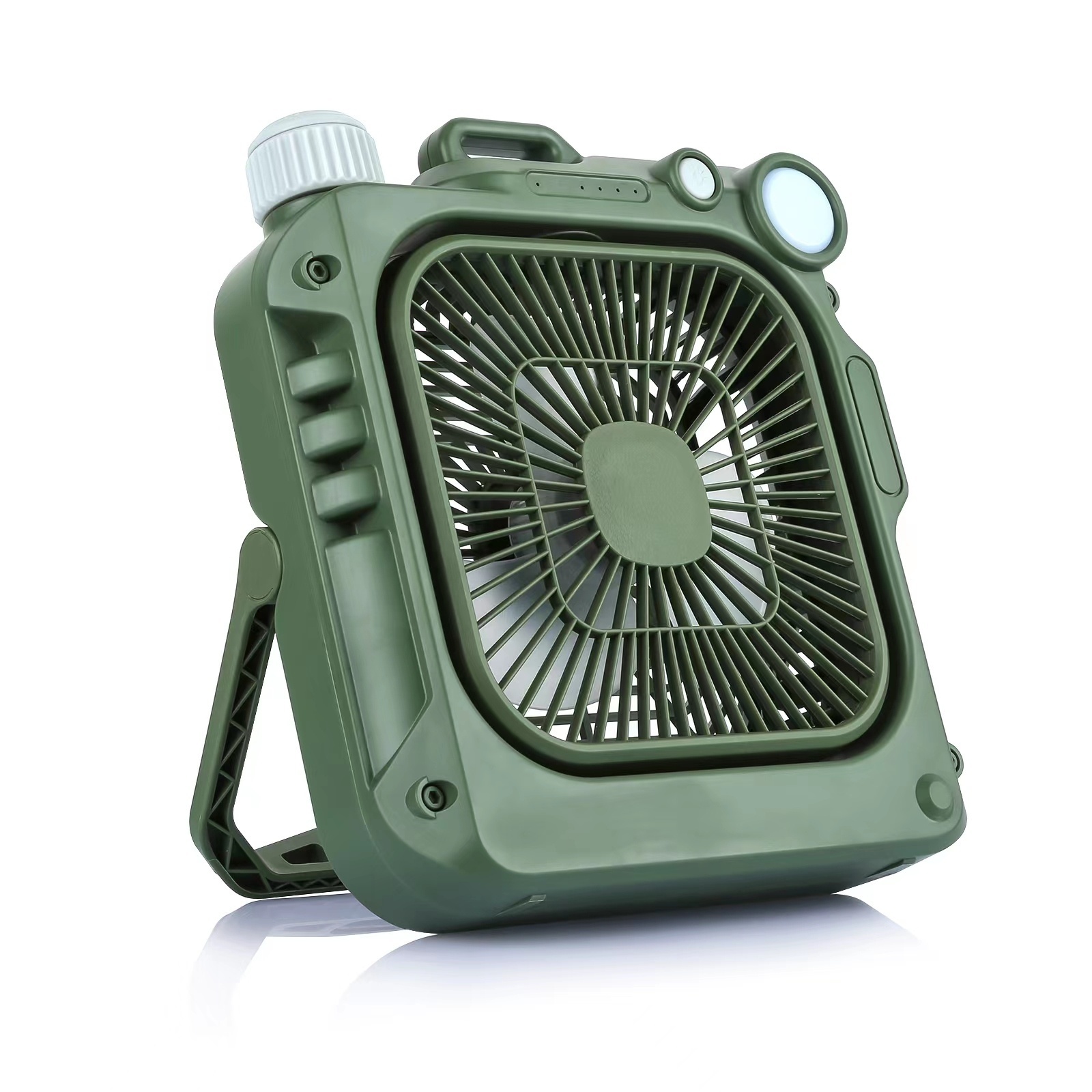 SENLI  VP-CF01 Outdoor Camping Fan with led light  fishing tent portable for camping Desktop USB Rechargeable Portable