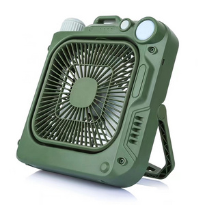 SENLI  VP-CF01 Outdoor Camping Fan with led light  fishing tent portable for camping Desktop USB Rechargeable Portable