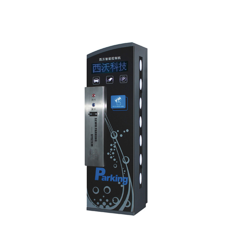 SEWO China Factory Automated RFID Car Parking Entrance Ticket Dispenser Road Boom Barrier Barcode Payment Machine X6