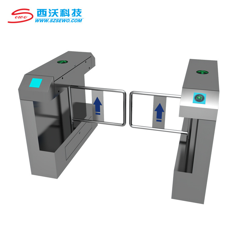 SEWO Electronic Entrance and Exit Access Barrier Control Gate Turnstile Swing