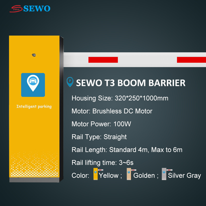 SEWO Automatic Parking Barrier Gate for Car Access Control Parking Boom Barrier