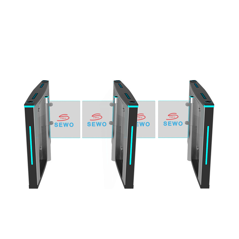 SEWO Luxury Full Automatic Speed Swing Gate Turnstile for Subway High Speed Railway Station Entrance Barrier Gate Access Control