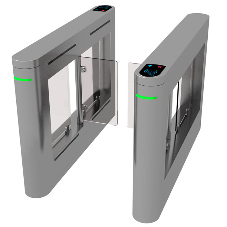 SEWO Security Swing Turnstile Barrier Gate for Supermarket Shopping Mail RFID VIP Card Turnstile Access Control