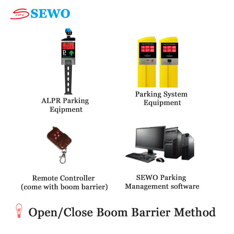 SEWO Automatic Parking Barrier Gate for Car Access Control Parking Boom Barrier