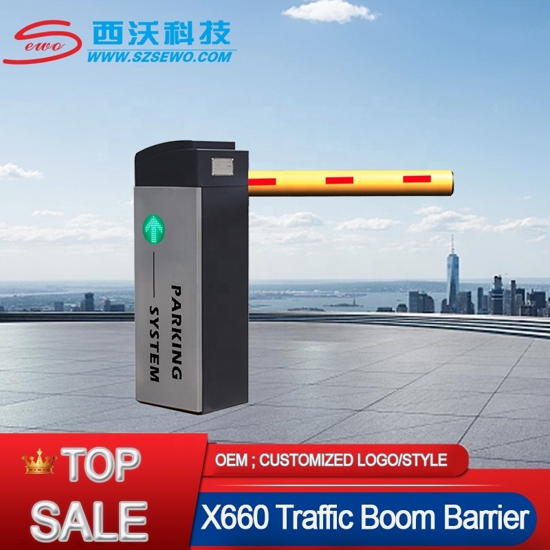 SEWO 5 Million MCBF Electrical automatic security Parking Access Control Barrier Gate for Parking and Toll System