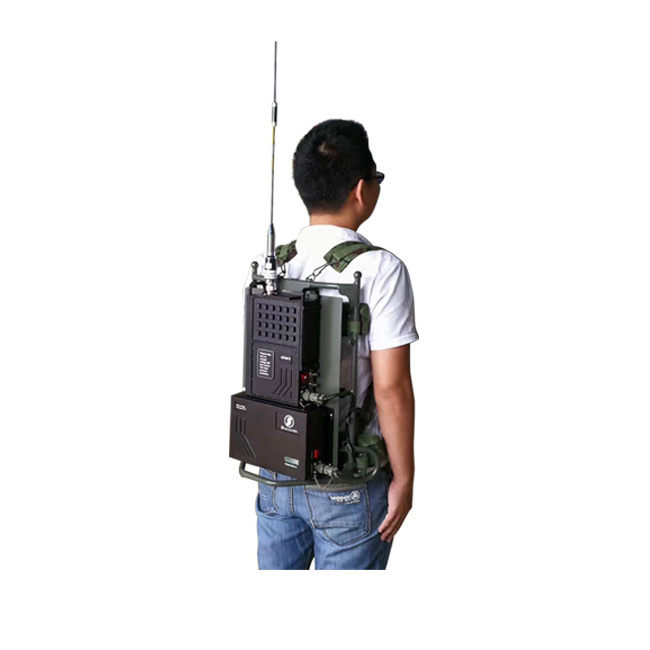 One Way Data Link Transmission COFDM Sender H.264 backpack wireless digital video transmitter