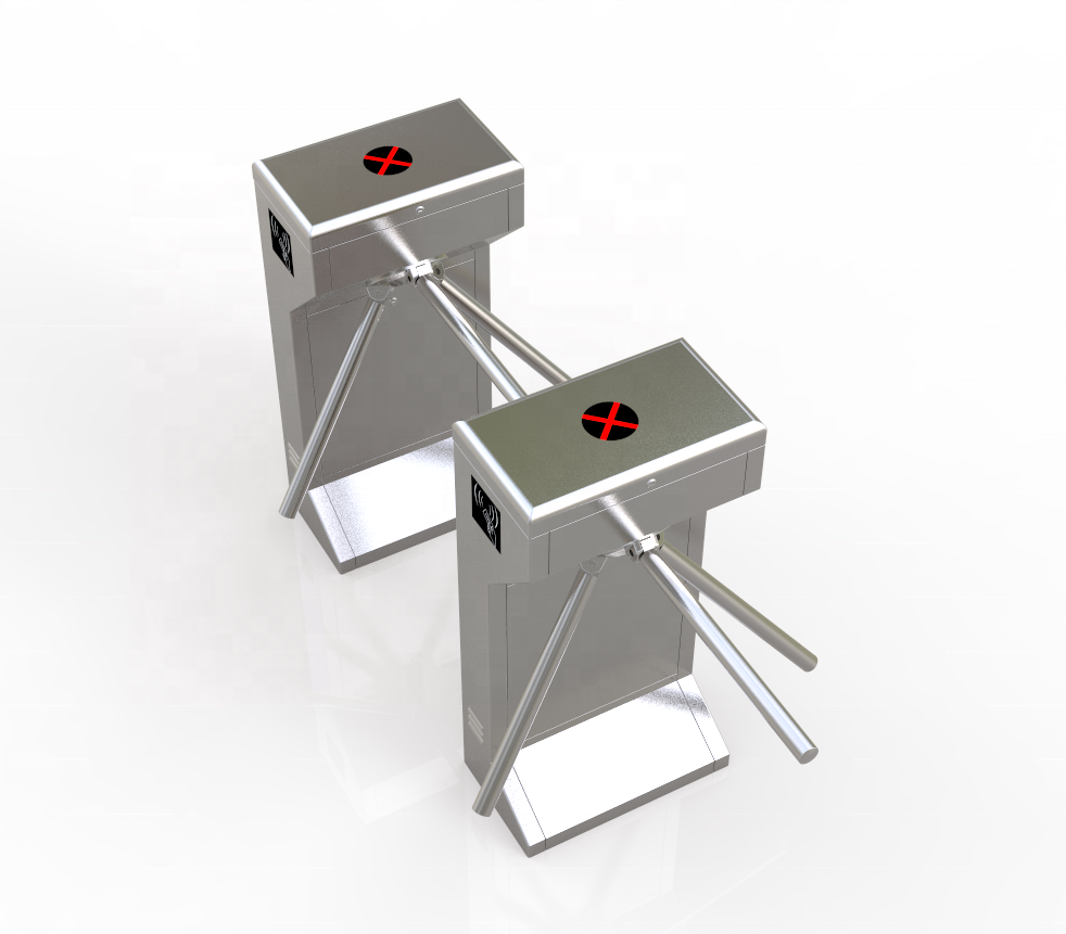 Outdoor And Indoor Tripod Security Gates Turnstile Tripod Turnstile Gate Mechanism