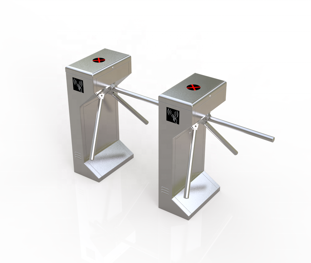 Outdoor And Indoor Tripod Security Gates Turnstile Tripod Turnstile Gate Mechanism