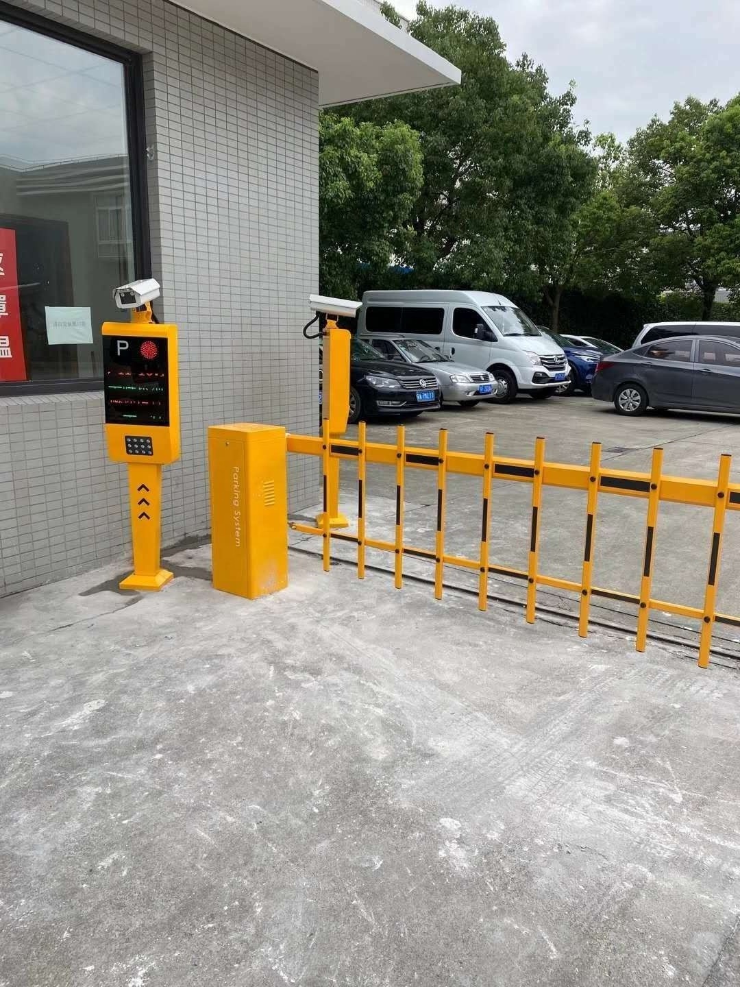 Parking Management Control System Barrier Gate Driveway Hikvision Boom Barrier Mechanism