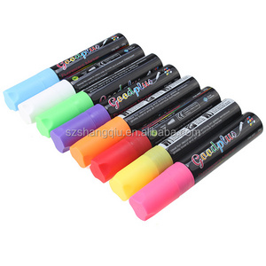 Neon Fluorescent Color eco-friendly Free sample marker pen