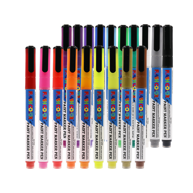 private label custom non removable permanent waterproof permanent paint marker