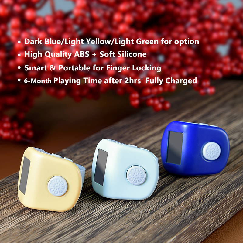 6 Digit Digital Counter Clicker, go go hand tally counter with LED night light and silent button operation