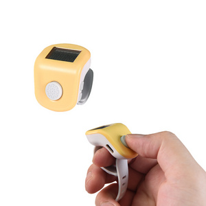 Tasbeeh Silicon Finger Counter Ring, Electric Muslim Counter Digital Finger Lap Tally Counter