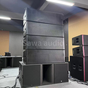 Wpl  dual 12 inch 3 ways line array speakers passive professional audio system Martin audio