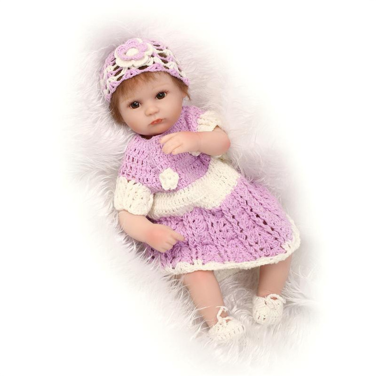 Hot selling Newborn Reborn Baby Dolls Silicone Cute Soft Babies Doll For Girls Princess Kid Fashion Bebe Reborn Dolls baby toys