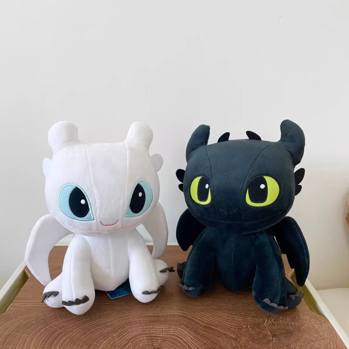 2024 Set Light & Night Fury How To Train Your Dragon Toothless Doll Stuffed Animal Plush ToyPlush Toy