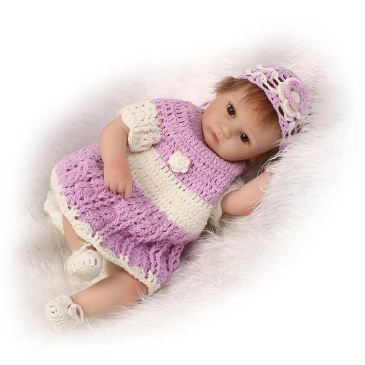 Hot selling Newborn Reborn Baby Dolls Silicone Cute Soft Babies Doll For Girls Princess Kid Fashion Bebe Reborn Dolls baby toys