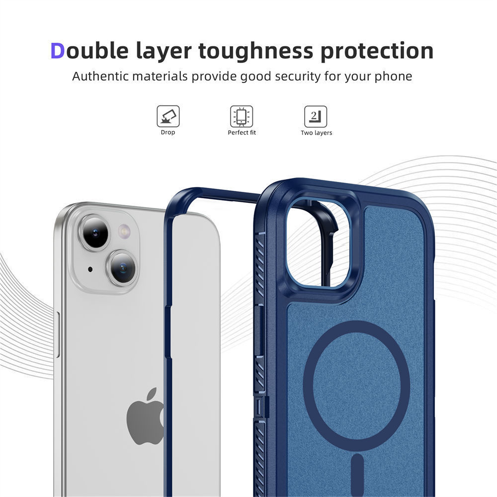 Rugged Armor Guard Shockproof Phone Case For Google Pixel 8A 8 9 Pro Magnetic Wireless Charger Plastic Cover