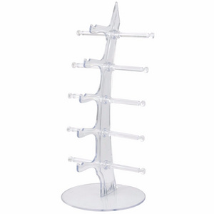 Factory Price Direct Sell Fashion Acrylic Tree Shape Eyeglasses Stand Holder Sunglasses Display Sunglass Rack