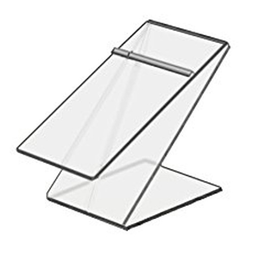 Slant Acrylic Sandal Shoe Supports Shape Forms Inserts Shoe Store Retail Shop Boot Clear Shoe Display Stand