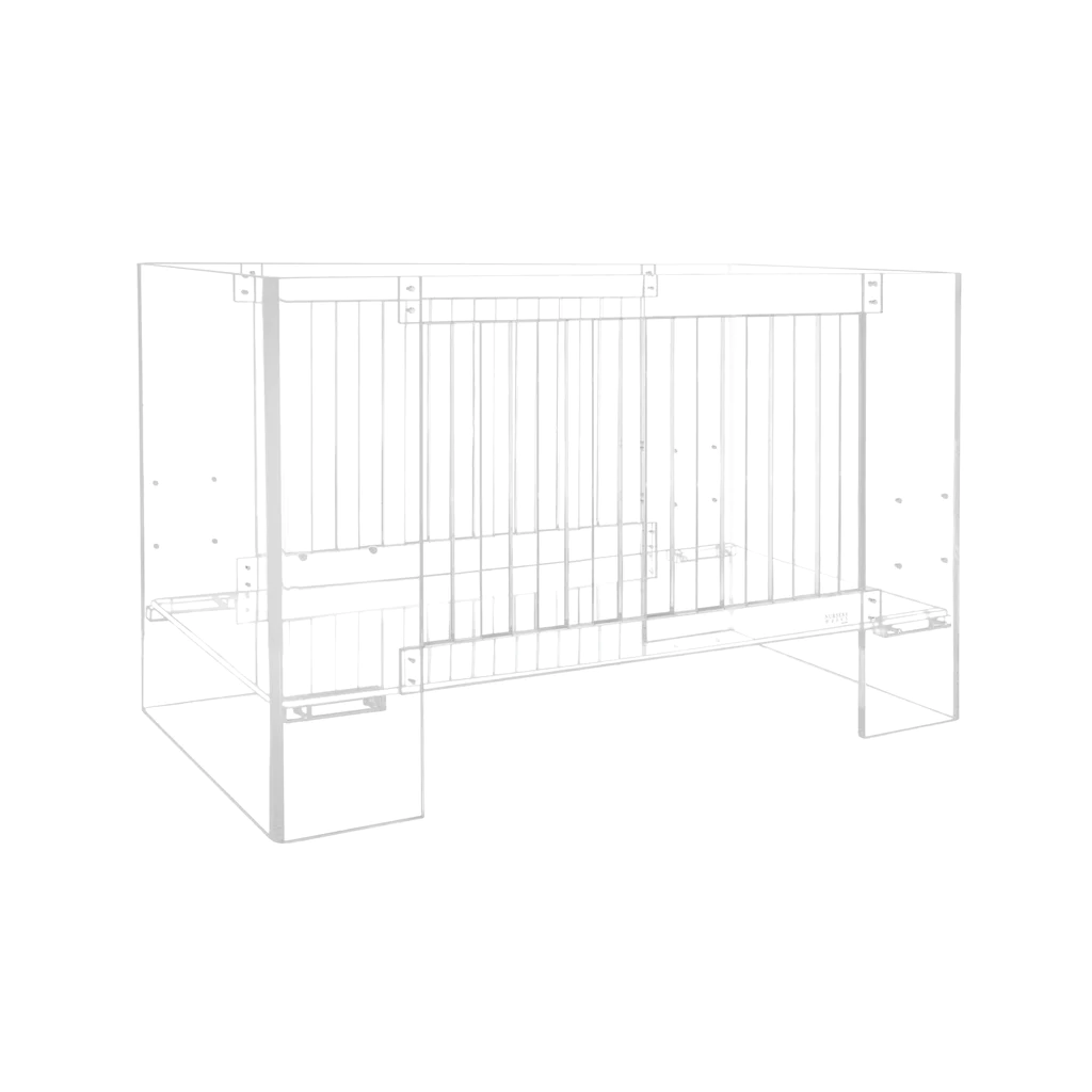 Luxury Living Room Furniture Crib Bed Custom Clear Baby Cot Beds Kid's Acrylic Cribs for New Born