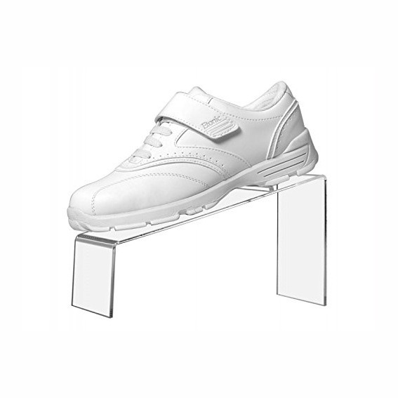 Slant Acrylic Sandal Shoe Supports Shape Forms Inserts Shoe Store Retail Shop Boot Clear Shoe Display Stand