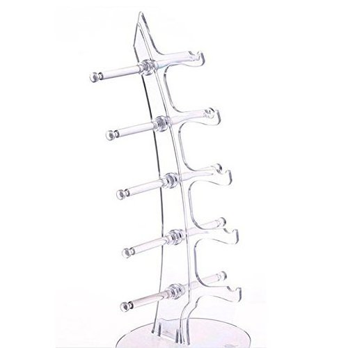 Factory Price Direct Sell Fashion Acrylic Tree Shape Eyeglasses Stand Holder Sunglasses Display Sunglass Rack