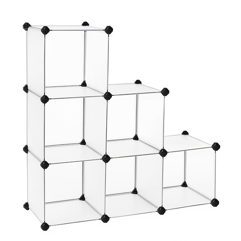 Modern Design Factory Price Space-saving DIY Closet Cabinet Chests Box Acrylic Cube Storage Organizer