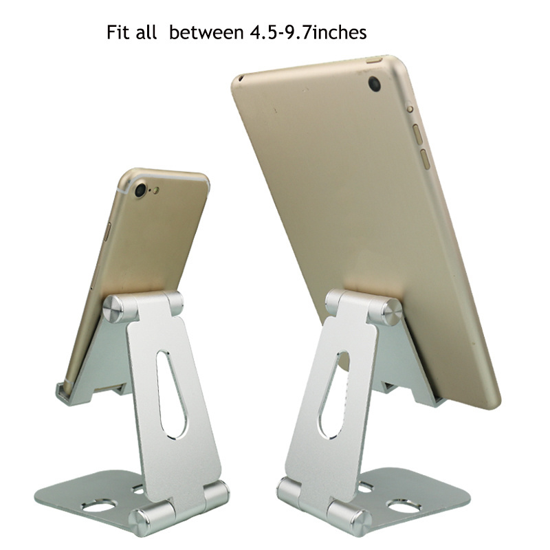 Desk Multi angle  Foldable adjustable smart cell mobile aluminum phone stand tablet stand for ipad for iphone MCX-Z26