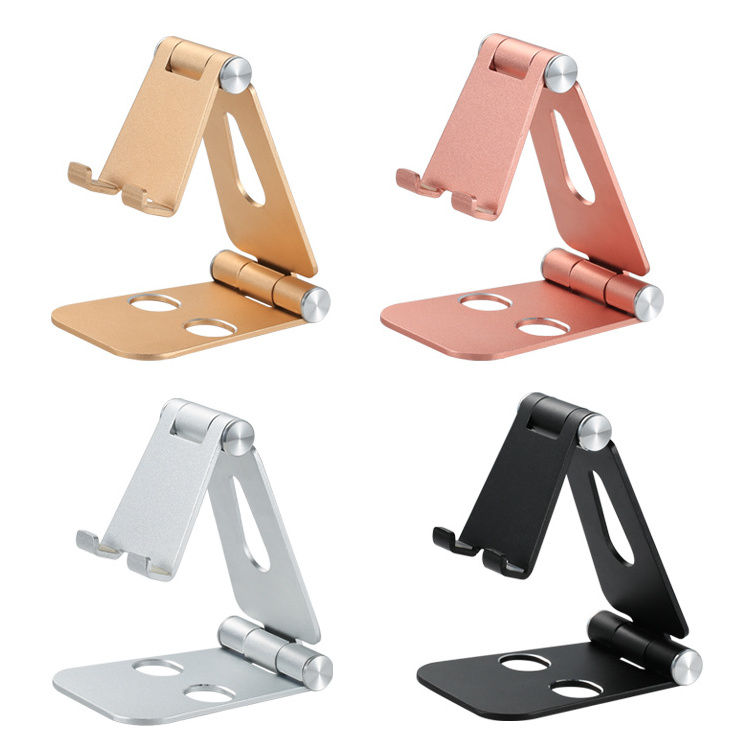 Desk Multi angle  Foldable adjustable smart cell mobile aluminum phone stand tablet stand for ipad for iphone MCX-Z26