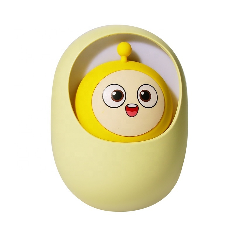 New Hand Warmer Mobile Power 2 In 1 USB Rechargeable Cartoon Egg Electric Winter Heater Pocket Stove Hand Warmers