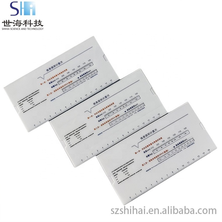 Promotional Plastic Flexible Pain Scale Ruler Wholesale Plastic medical Scale Pain Assessment Ruler