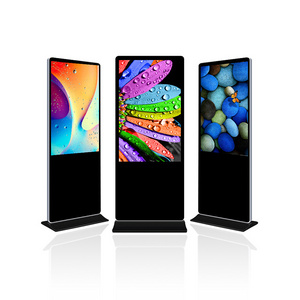 Cinema media player standing indoor 55 inch lcd touch screen android advertising player digital signage advertising