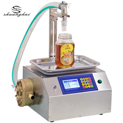 Weighing Filler Honey Sauce essential oil Vegetable glycerol perfume Oral liquid automatic filling machine