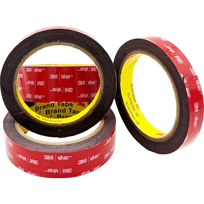 Custom Thickness Size 3M VHB 5952 heavy-duty installation tape Printed Tape Die cut Two Sides Acrylic Strong Sticky Tape