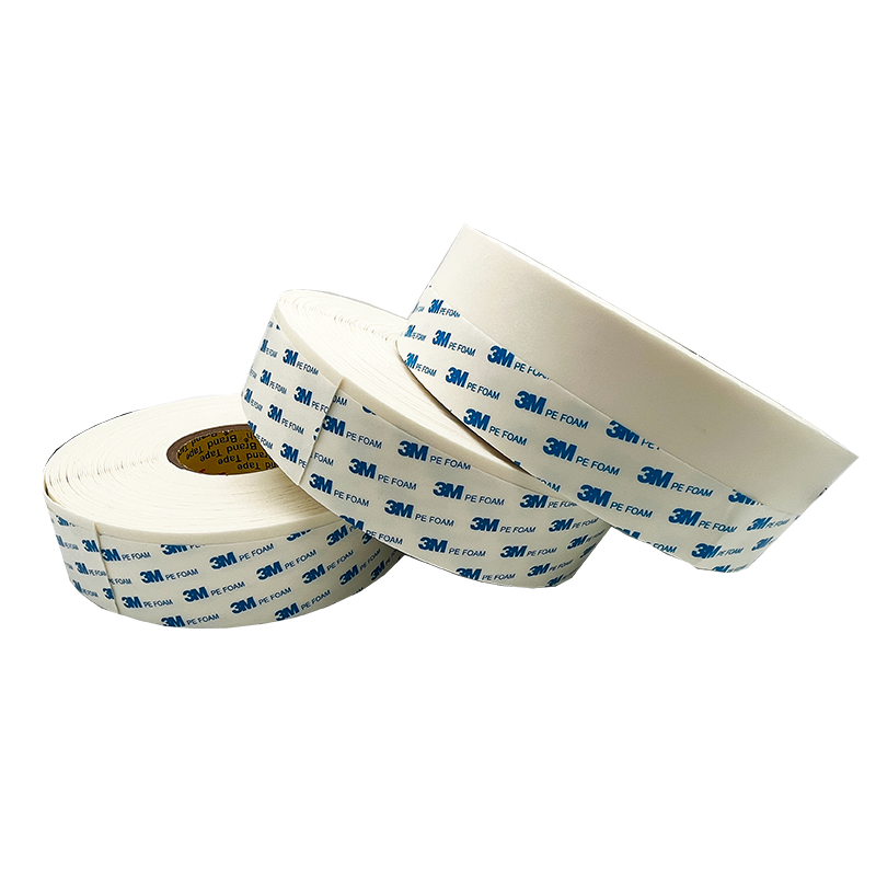 White 3m 1600t Waterproof Polyethylene Acrylic Glue Double Sided 3m Pe Foam Adhesive Tape