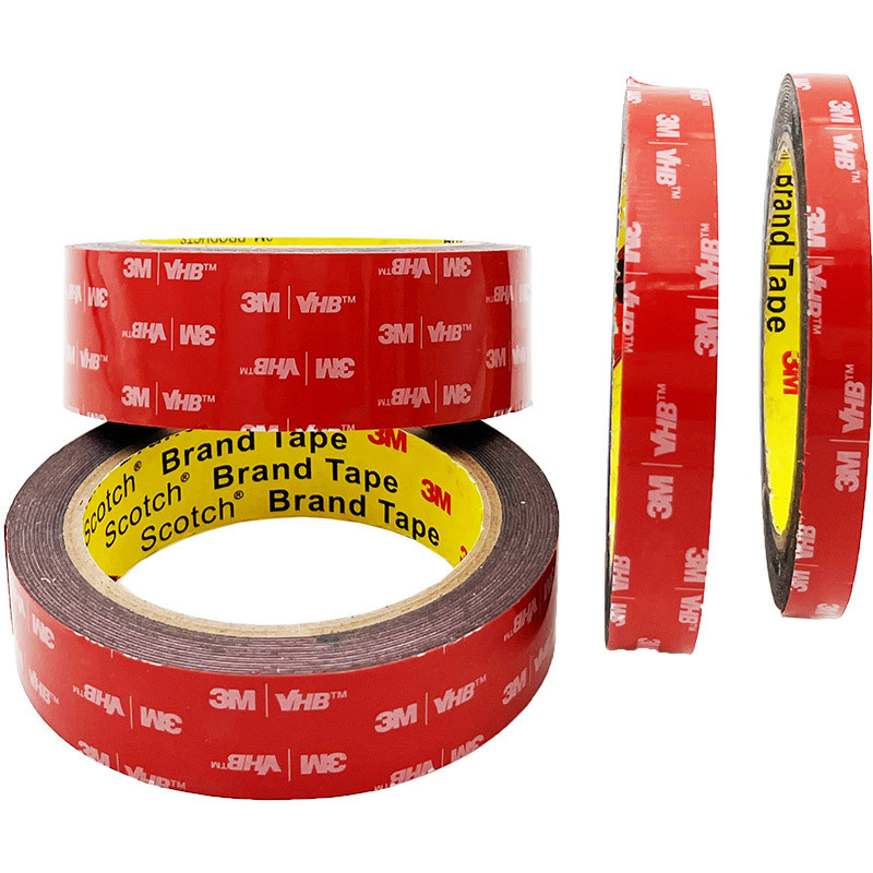 Custom Original Black Waterproof Foam Tape Automotive Double Sided Acrylic Adhesive 3m 5952 Vhb Tape